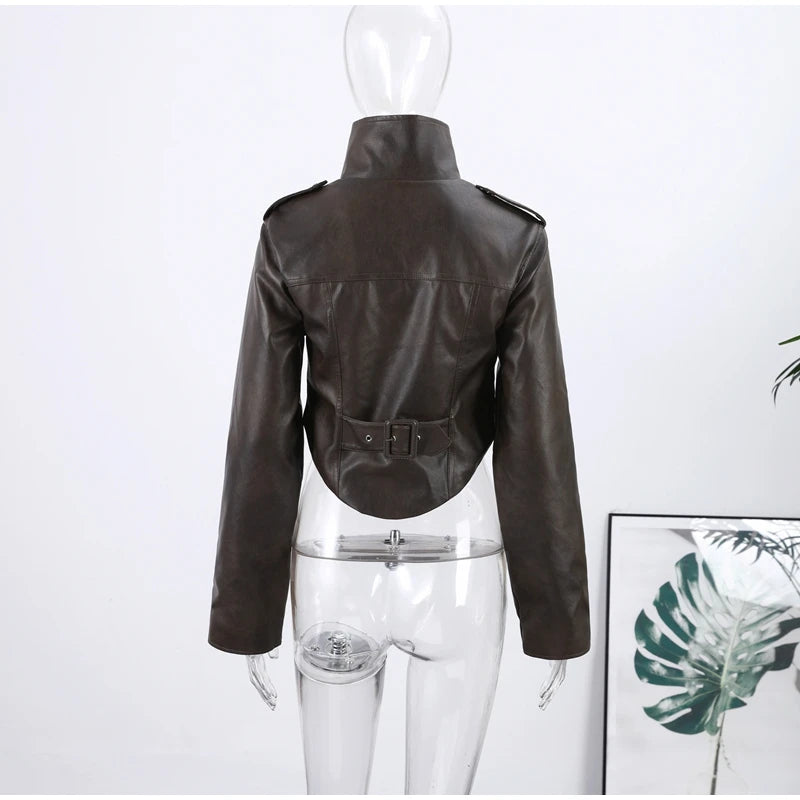 The Balloon Sleeve Biker Jacket