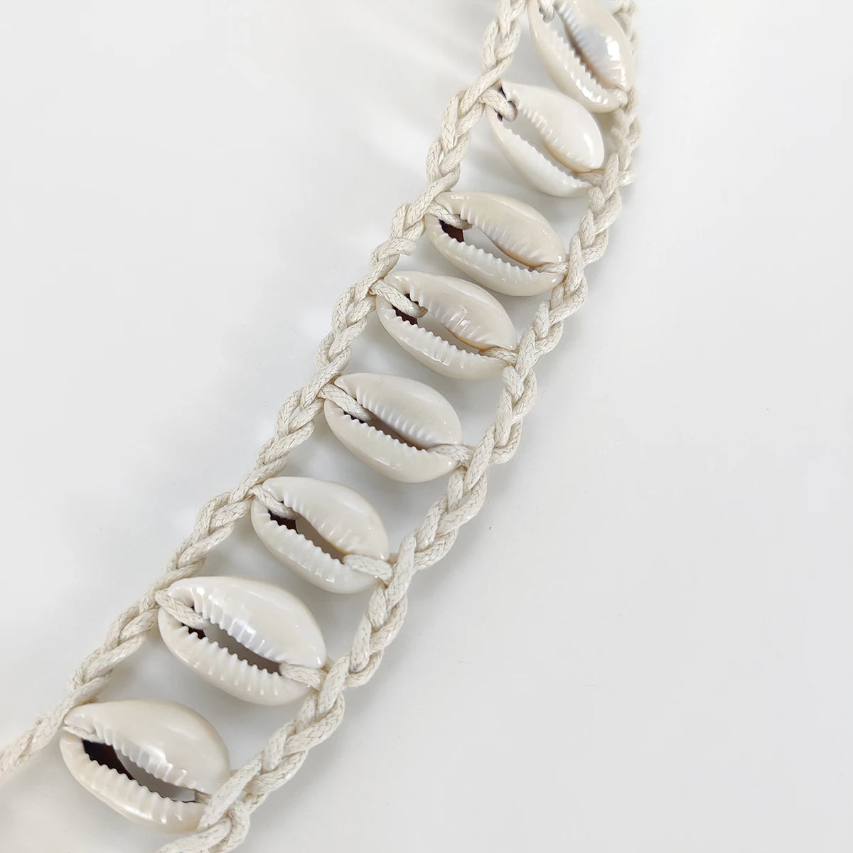 The Boho Shell Bead Belt