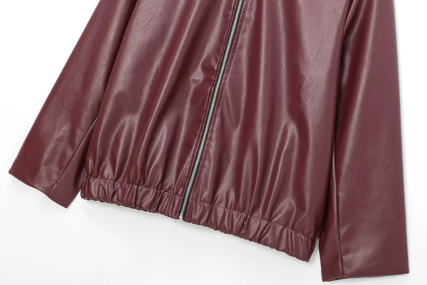The Bordeaux Moto Jacket
