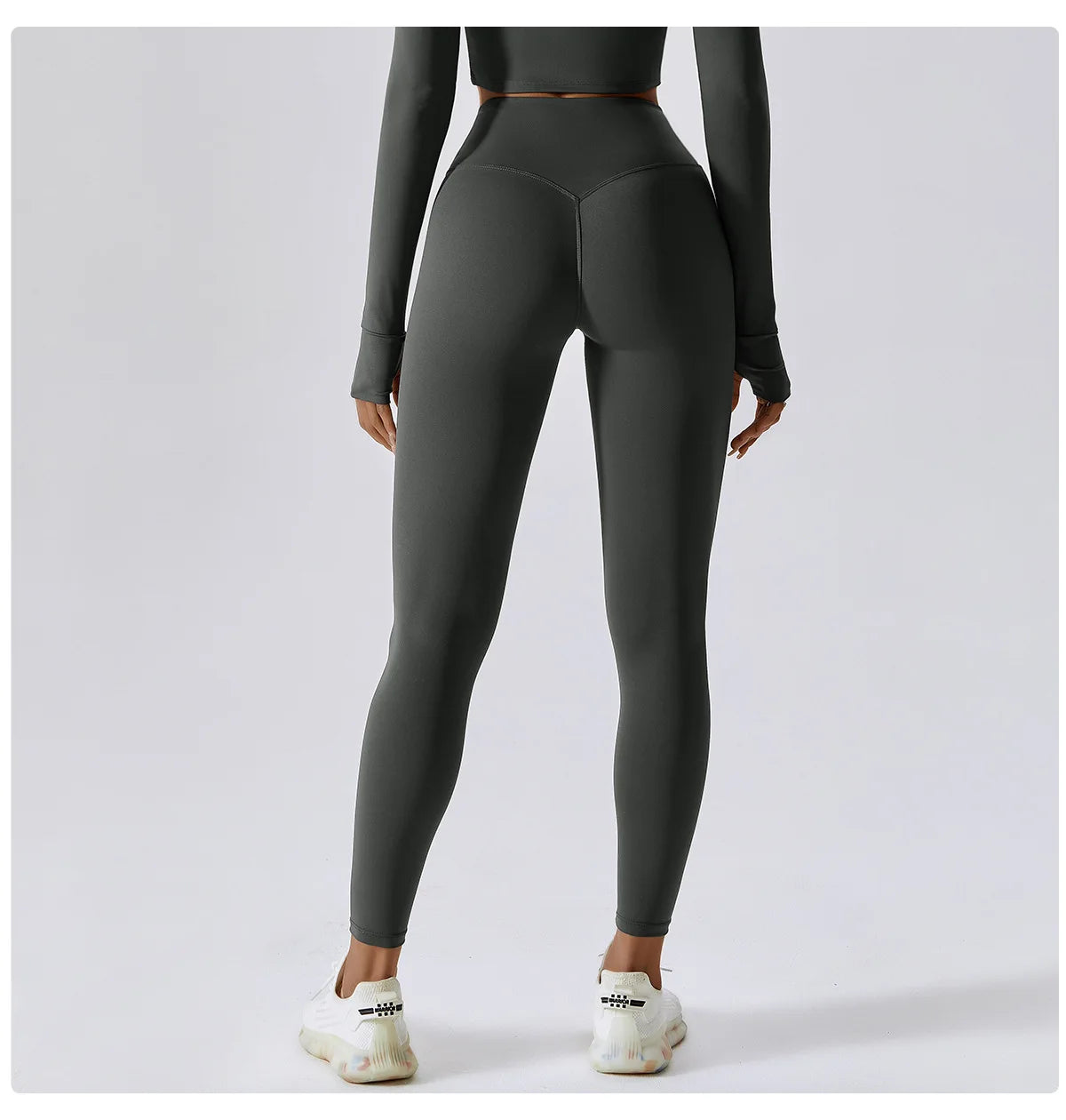 Butt Lifting Running Leggings Women 2025 High Waist Quick-Dry Naked Feel Yoga Pants Tummy Control Outdoor Workout Tights for Gym