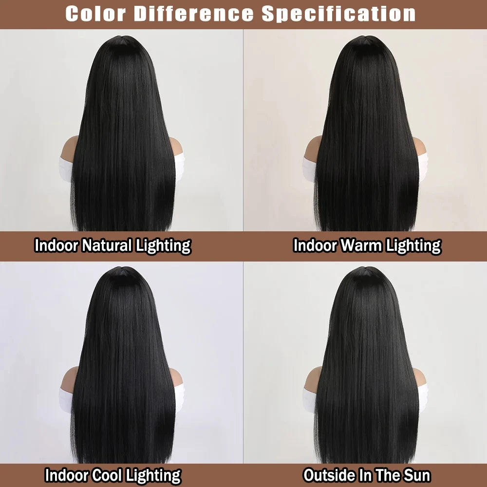 The 26-Inch Long Straight Synthetic Wig