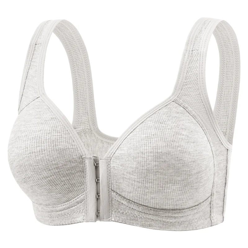 The Wire-Free Front Closure Comfort Bra