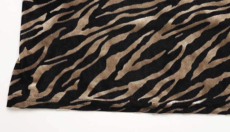 The Zebra Bandage Bodycon