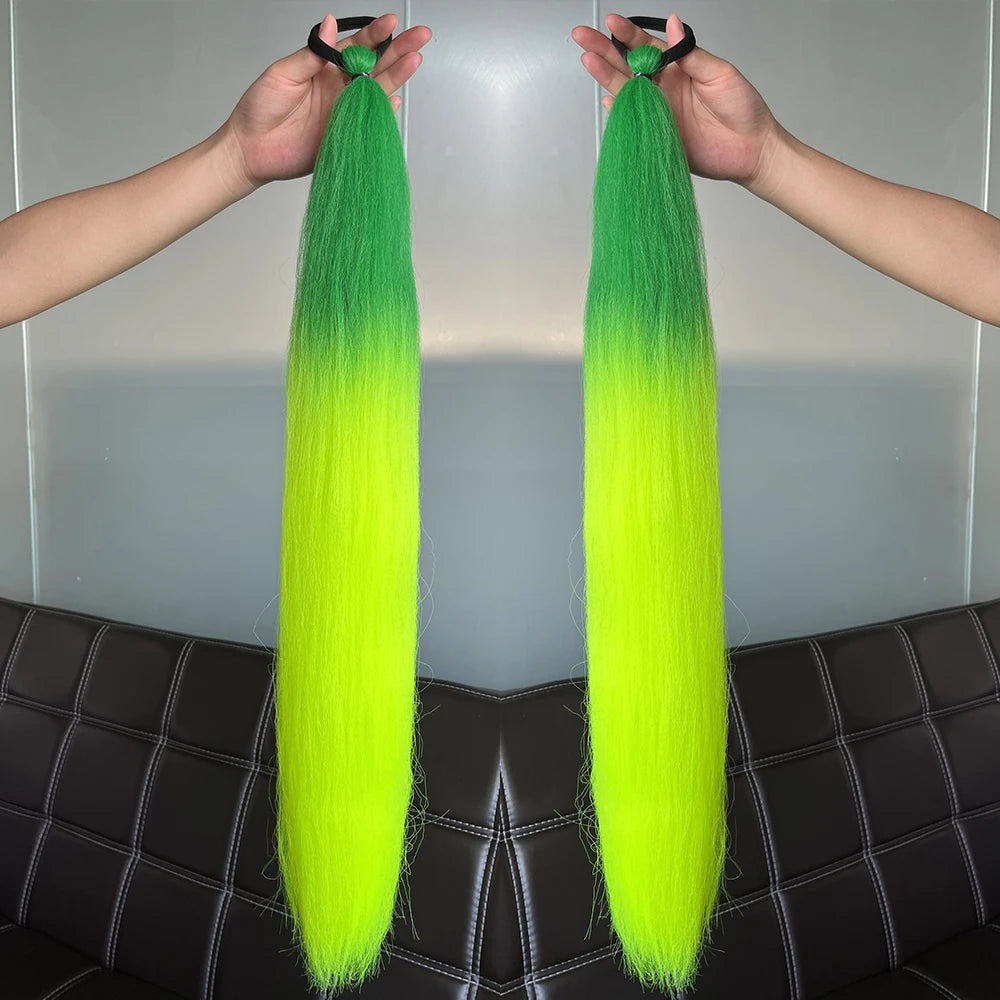 The 2-Pack Colorful Braiding Ponytail Set