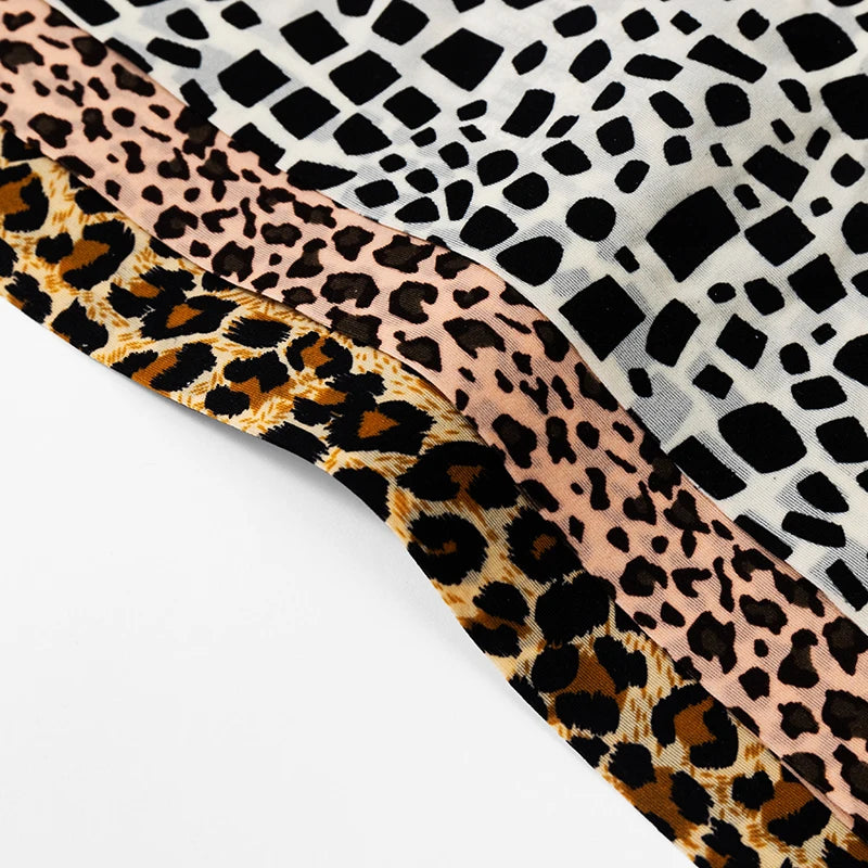 The 3-Pack Leopard Seamless G-String Set