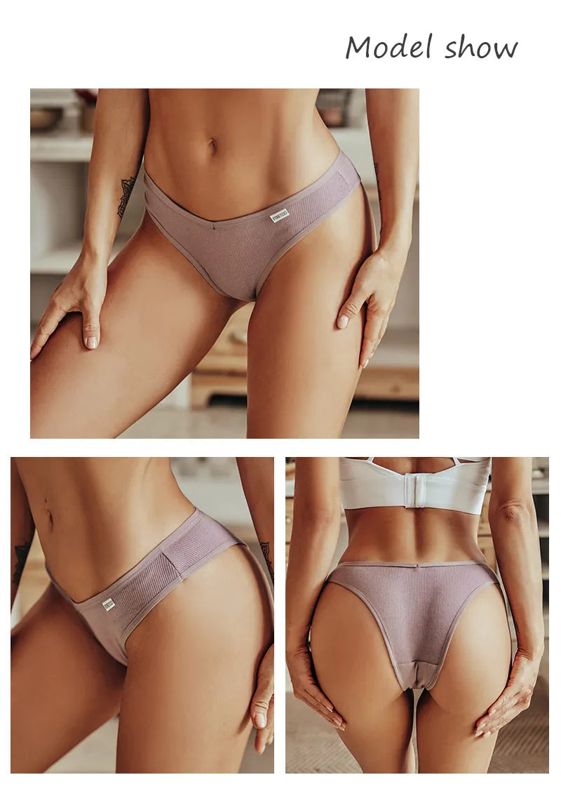 The 5-Pack Cotton Brazilian Brief Set
