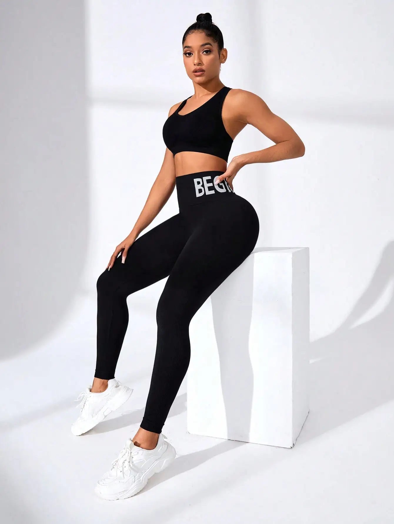 The Band Script Yoga Tight