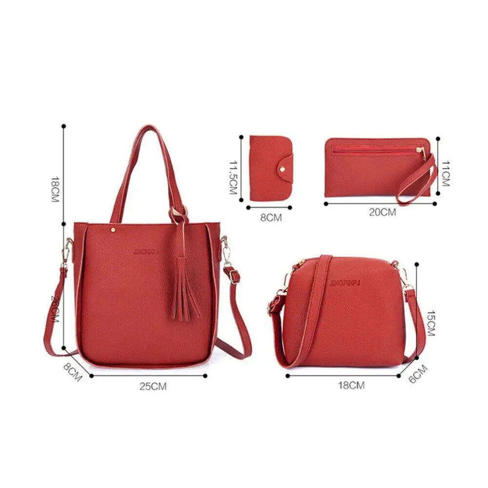 The 4-Piece Crossbody Set