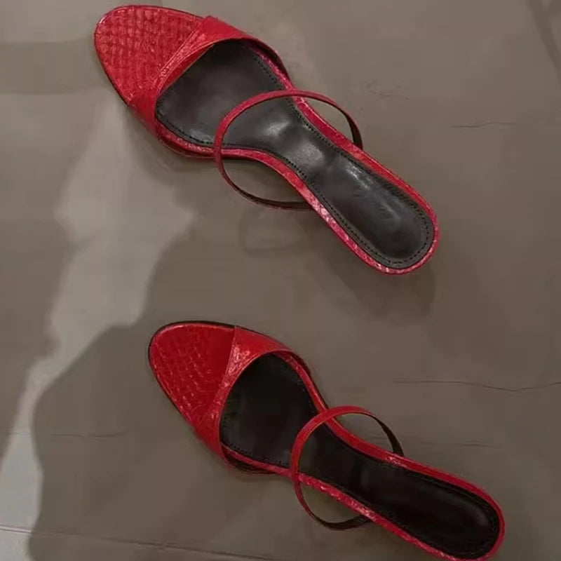 JOZHAMTA Size 34-43 Women Real Leather Casual Flats Slippers Comfort Slides Sandals Soft  Fashion 2025 Daily Home Outdoor