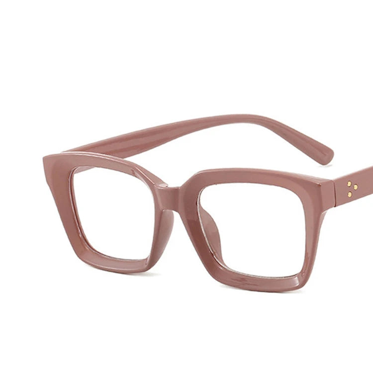 The Big Square Clear Computer Glasses