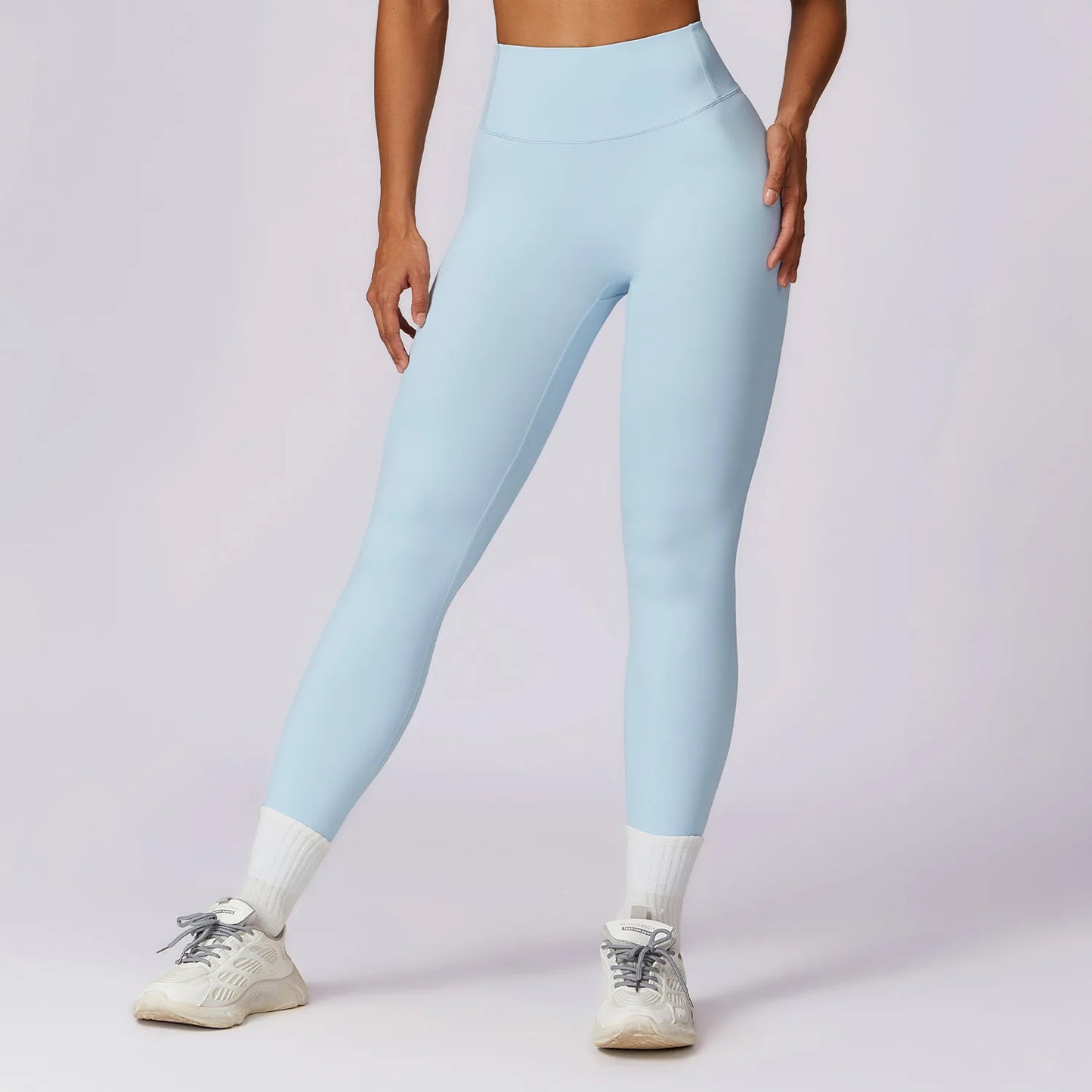 Butt Lifting Running Leggings Women 2025 High Waist Quick-Dry Naked Feel Yoga Pants Tummy Control Outdoor Workout Tights for Gym