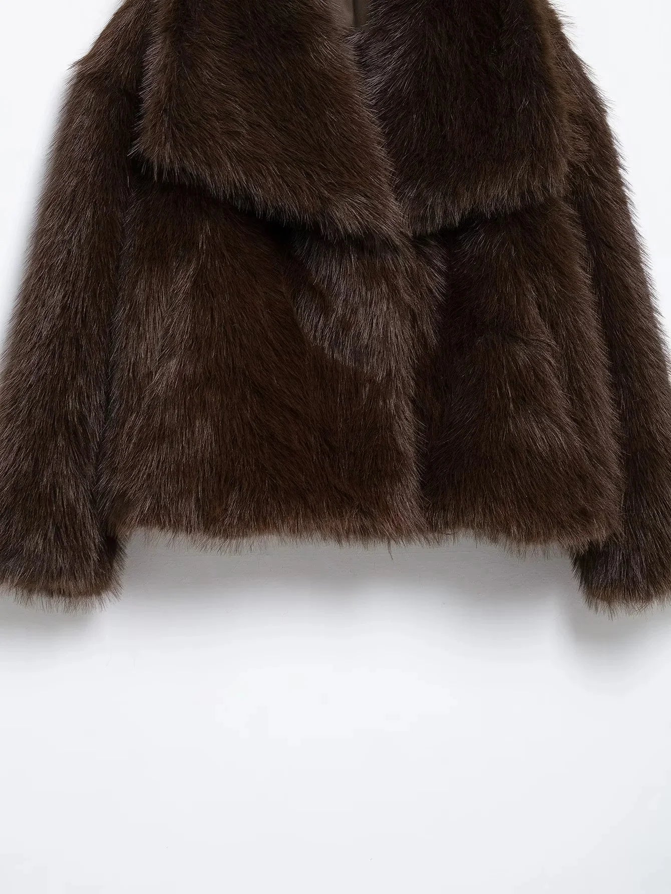 The Oversized Faux Fur Coat
