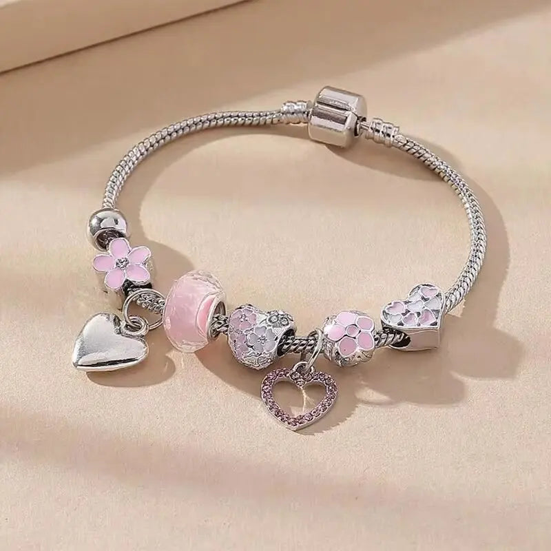 The Beaded Charm Bracelet