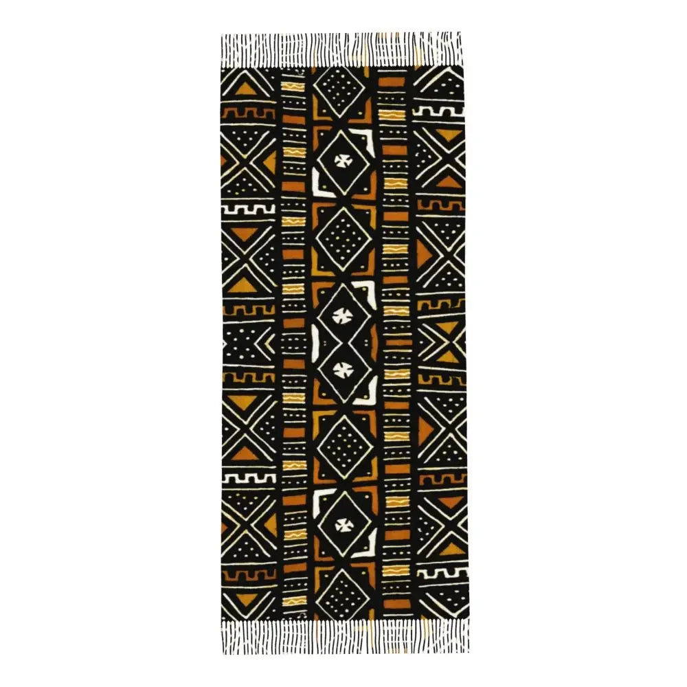 The Tribal Print Wrap Scarf