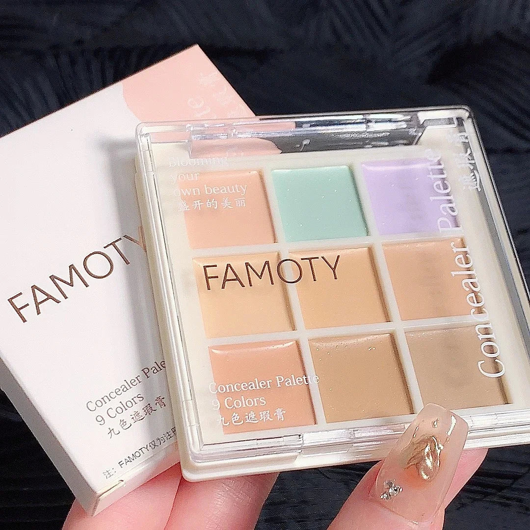 The 9-Color Skin Corrector Concealer Palette