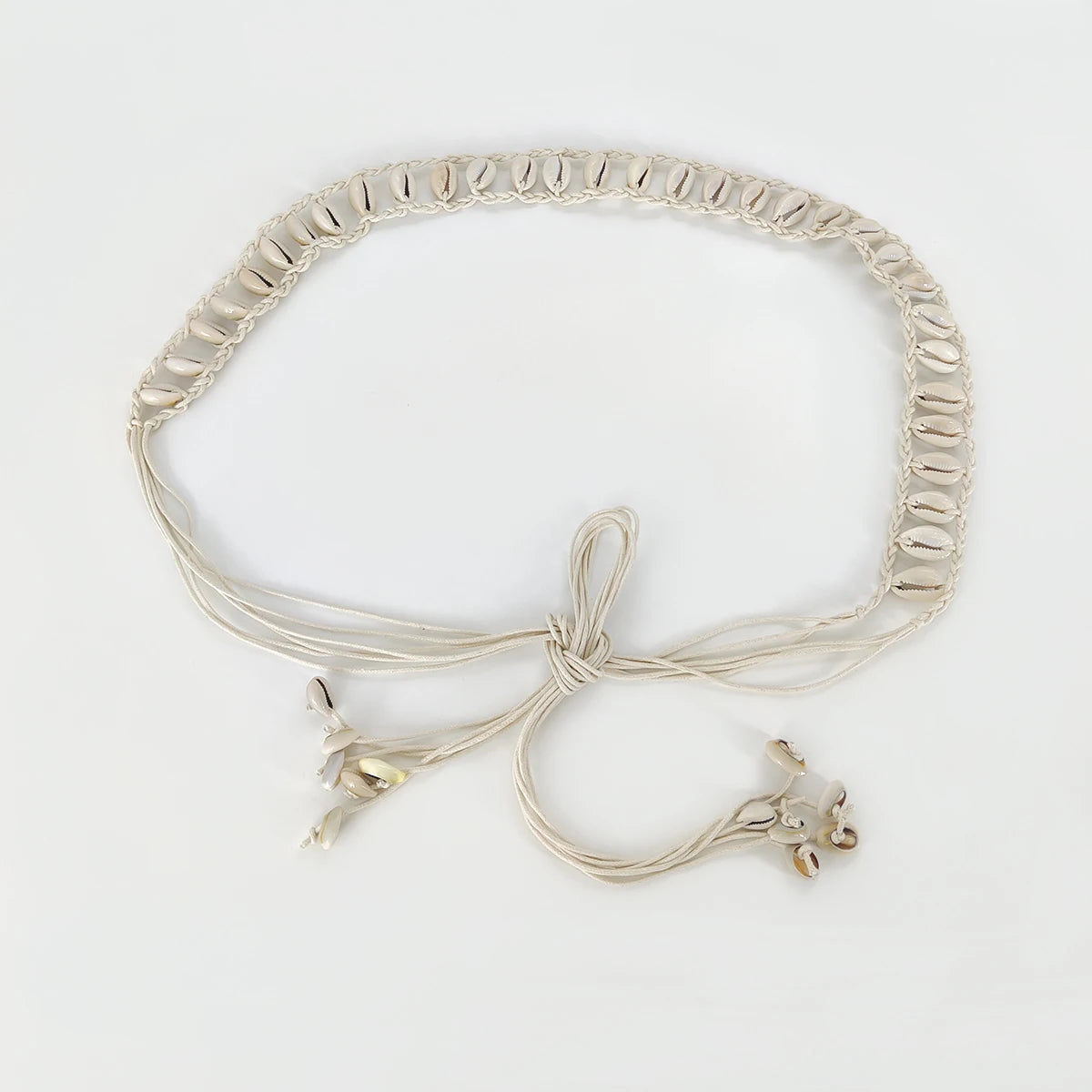 The Boho Shell Bead Belt