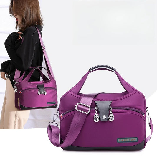 The Oxford Cloth Crossbody Tote