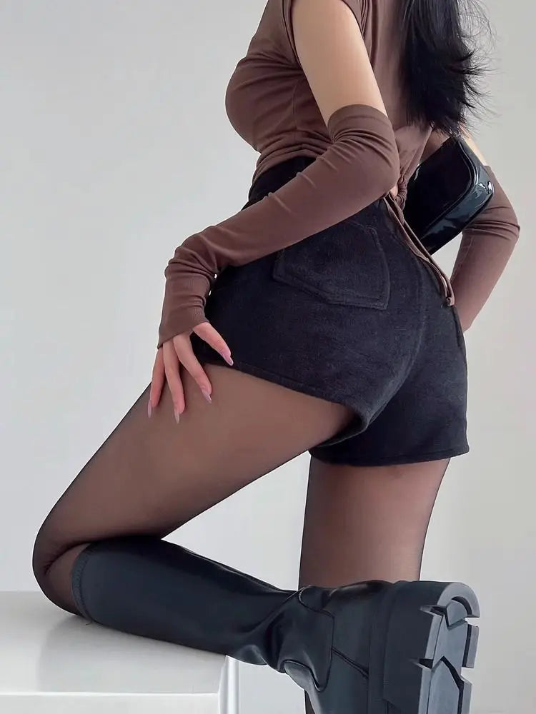 The Wrap Hip Irregular Short