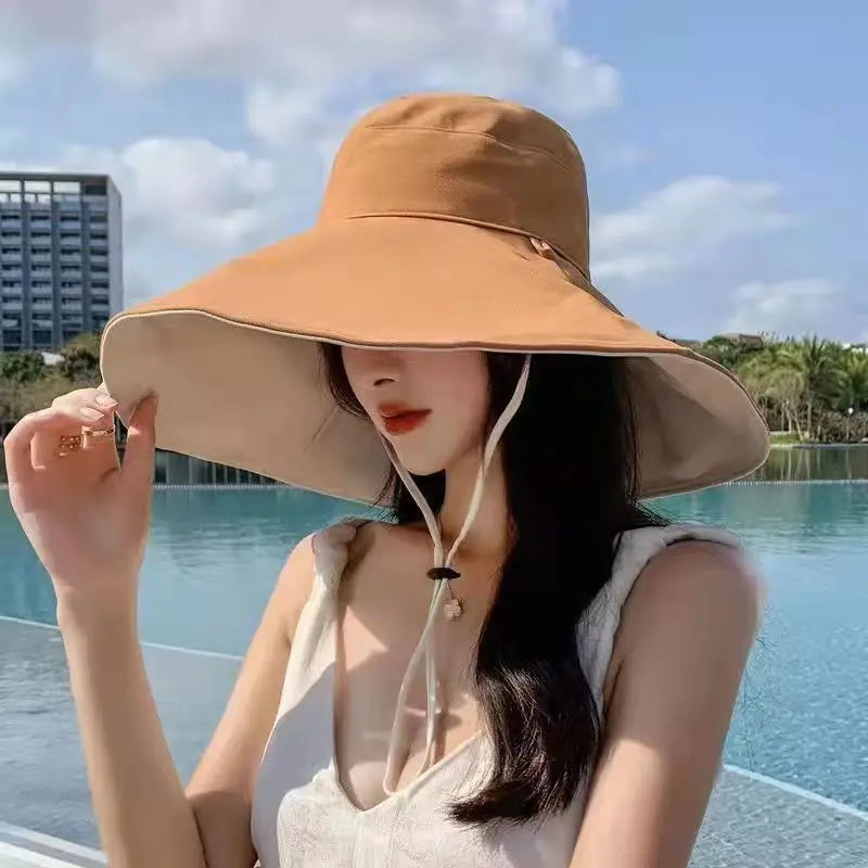 The Wide Brim Neck Cover Safari Cap