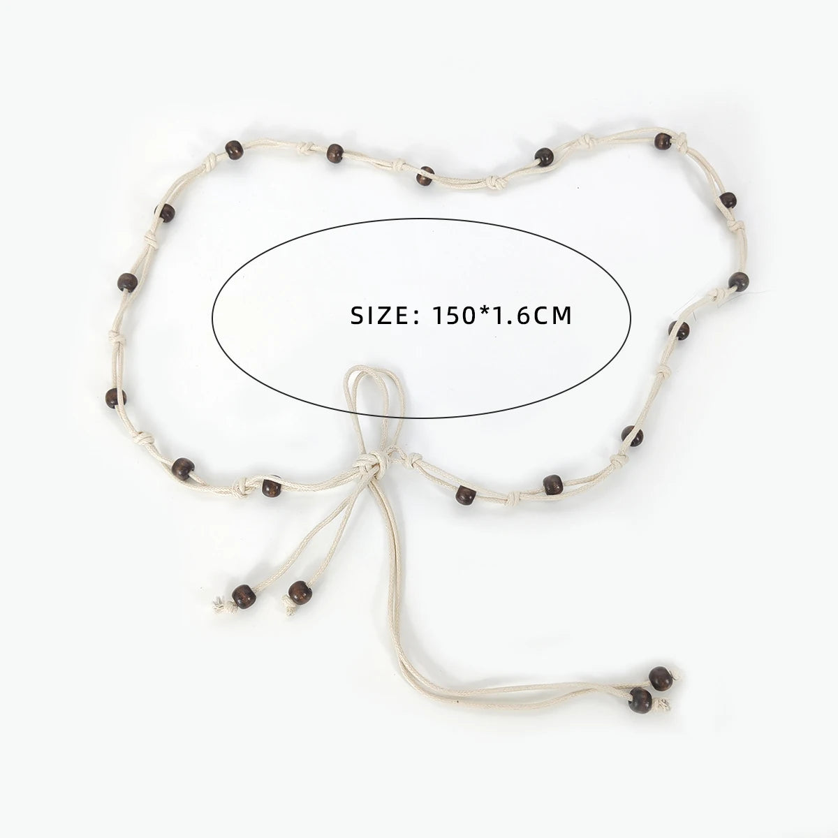 The Boho Shell Bead Belt