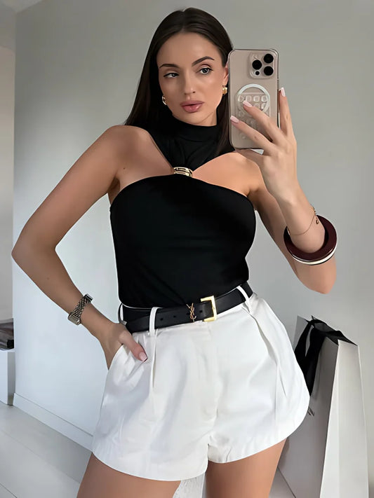 The Off-Shoulder Strapless Tank