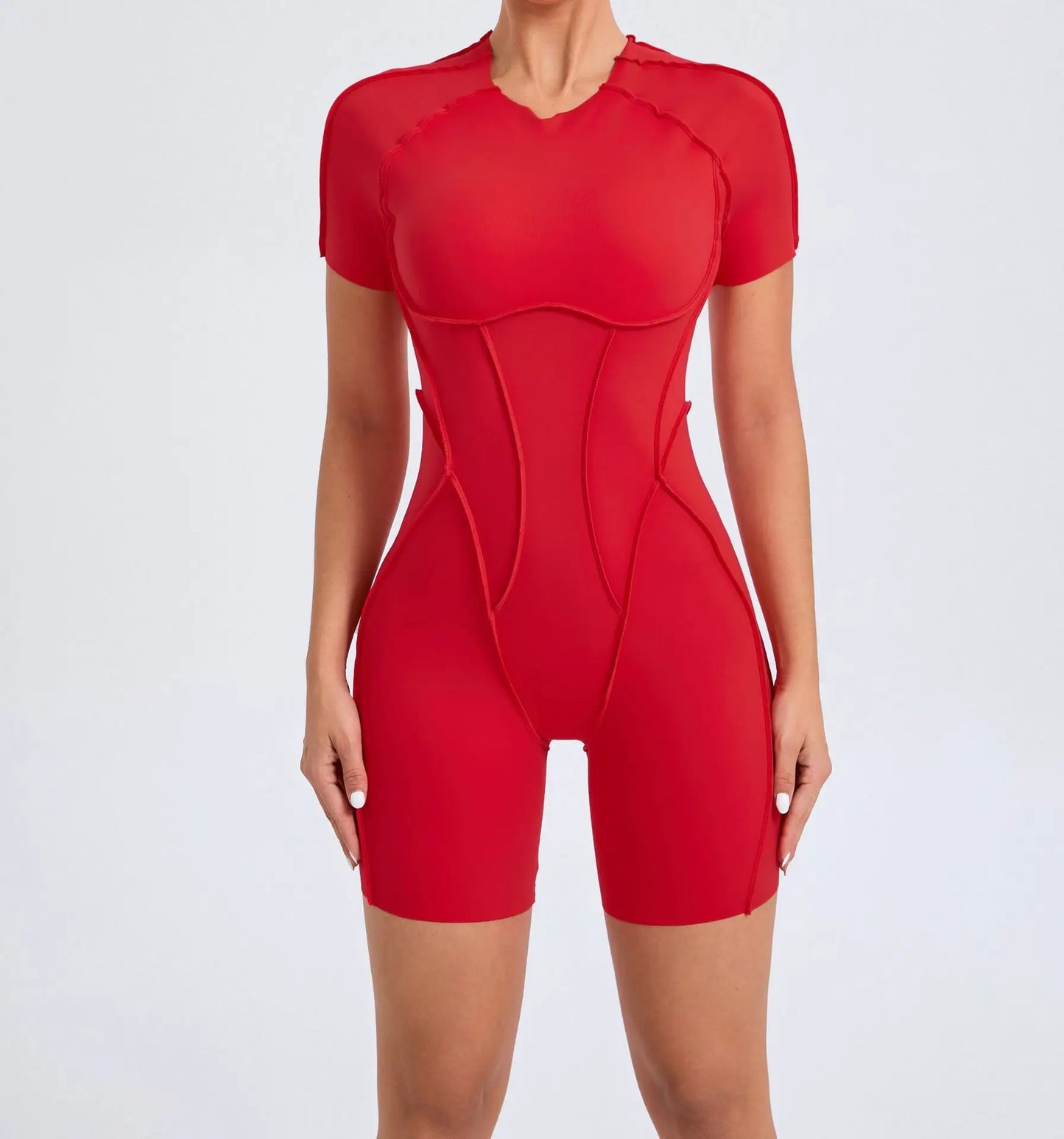 The V-Butt Push-Up Cycling Jumpsuit