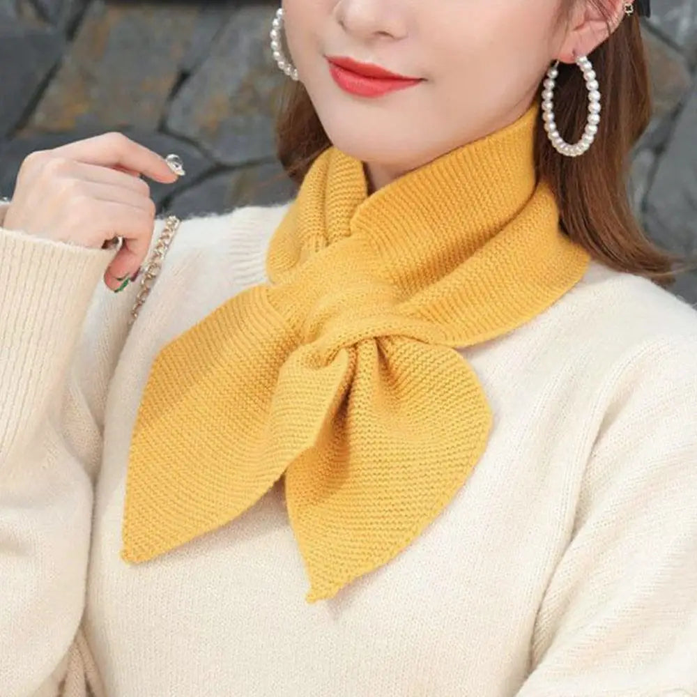 The Bowtie Knit Neck Warmer