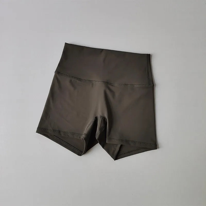 Summer Women's Yoga Shorts High Waist Sport Shorts Fitness Push-Up Tights Booty Short Pants Gym Shorts Cycling Shorts Female