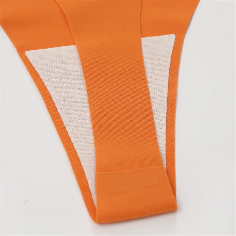 The 3-Pack Ice Silk V-Waist Thong Set