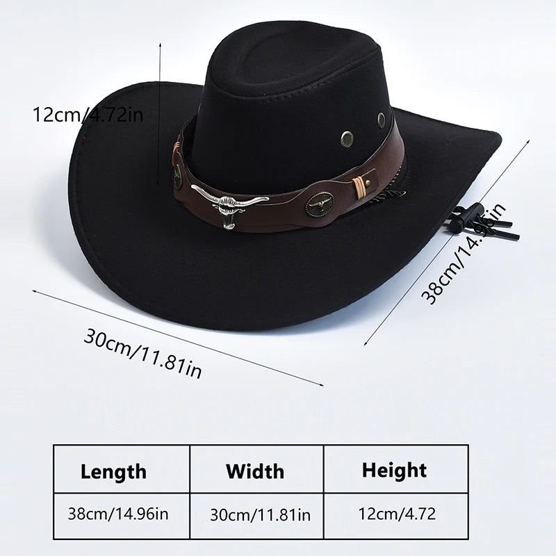 The Suede Western Cowboy Hat