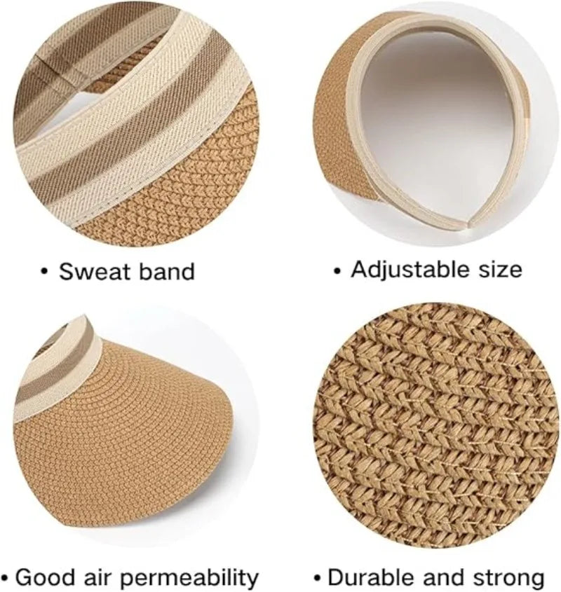 The Straw Ponytail Sun Hat