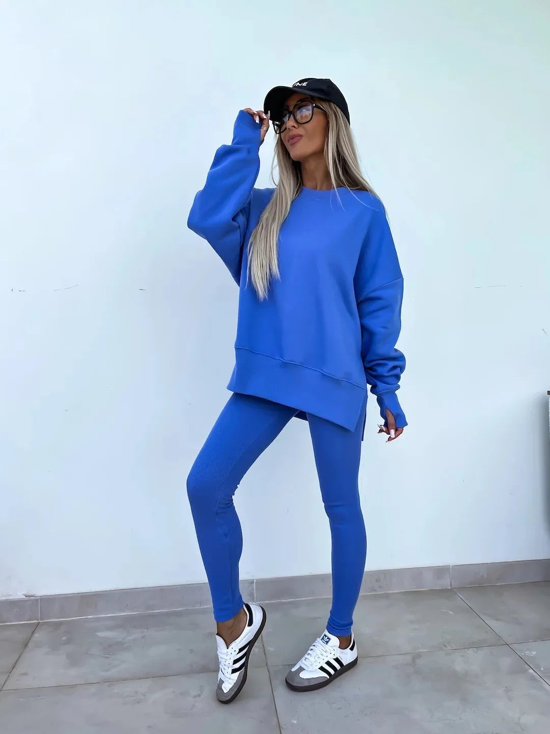 The Oversized Knit Trouser Set