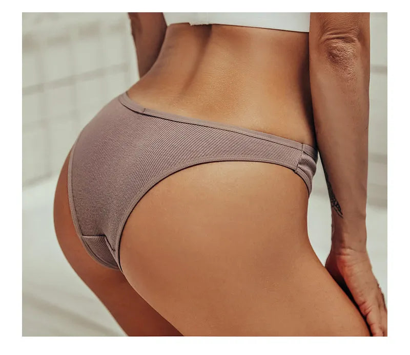 The 5-Pack Cotton Brazilian Brief Set