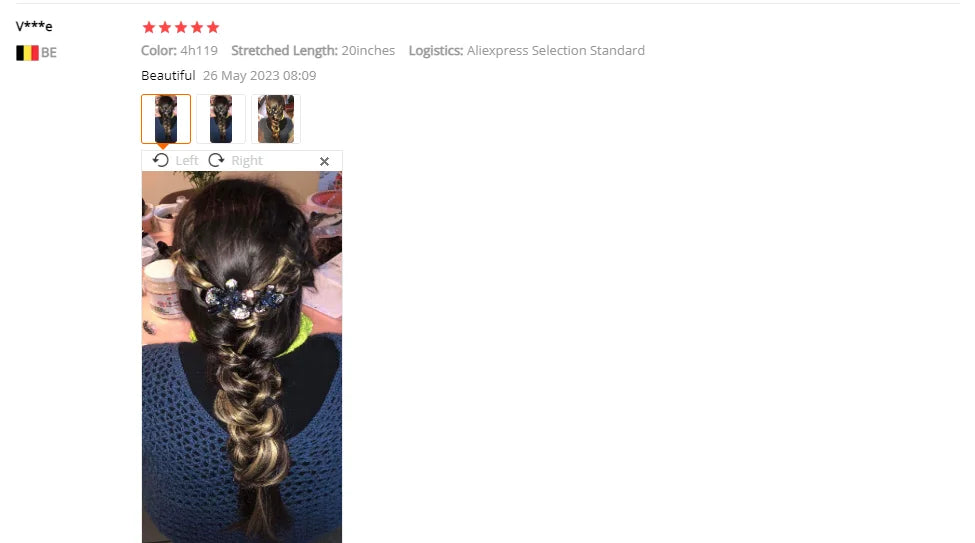 The 20-Inch Long Wavy Clip-In Hairpiece Set (4pcs)