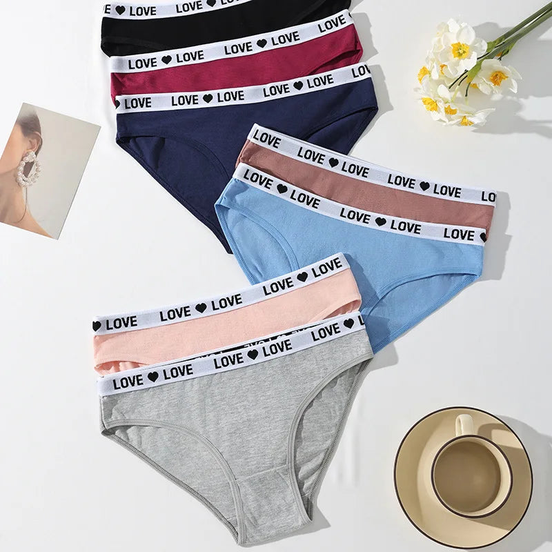 The 7-Pack Striped Cotton Panty Set