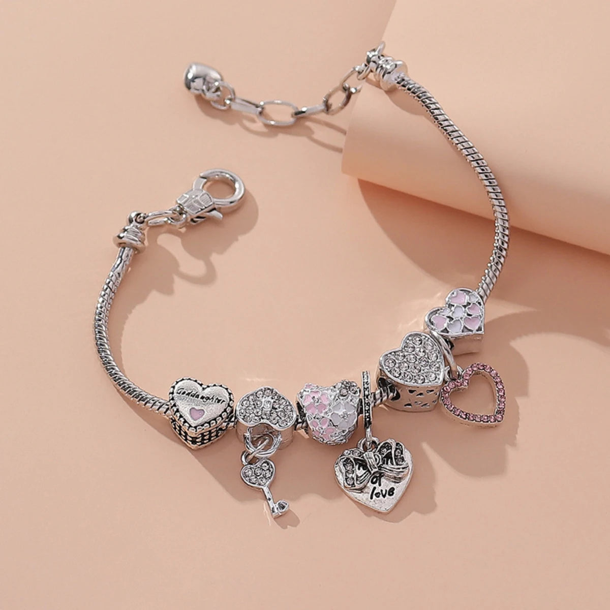 The Beaded Charm Bracelet