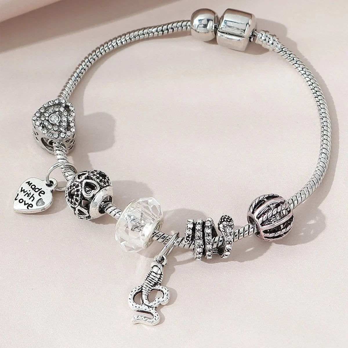 The Beaded Charm Bracelet