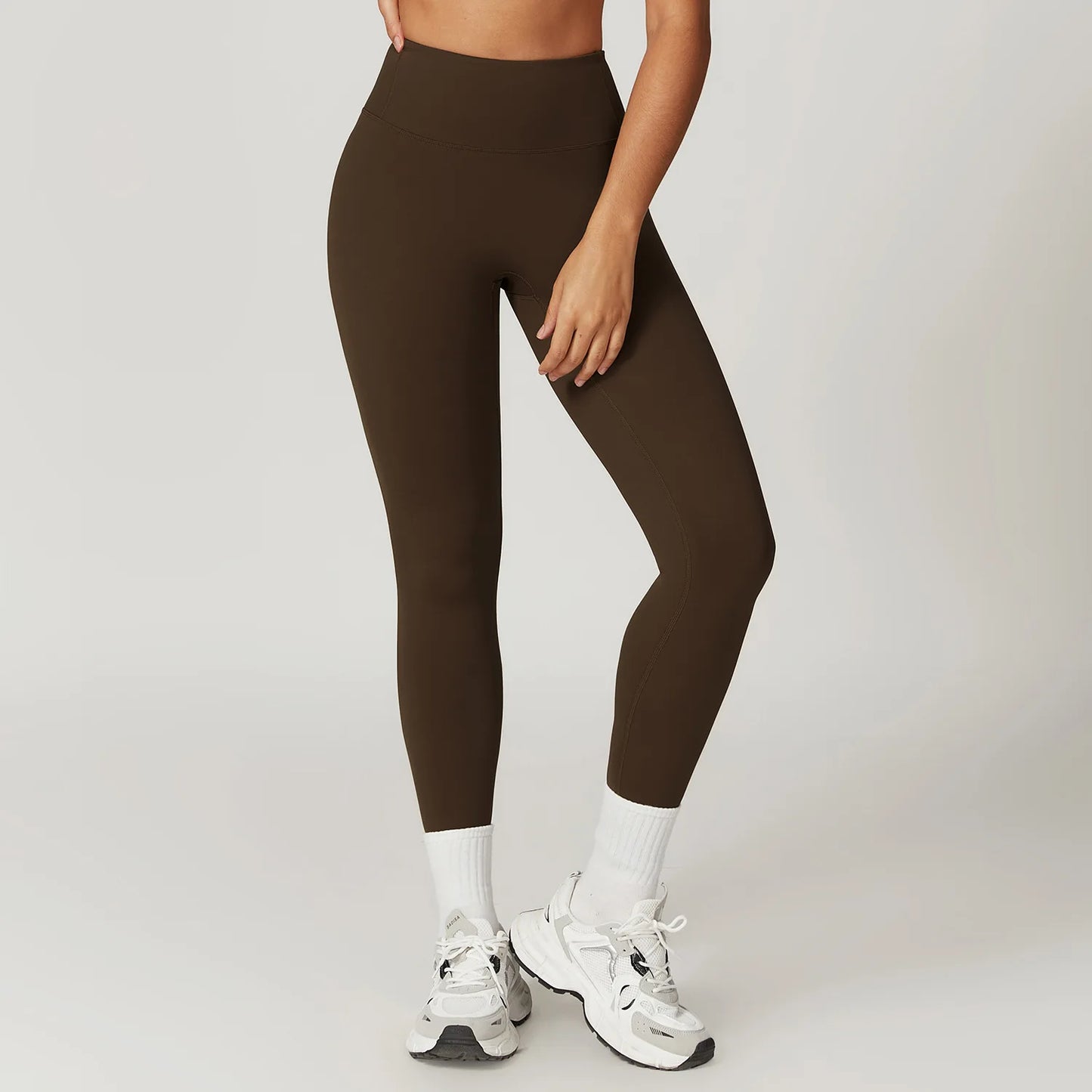 Butt Lifting Running Leggings Women 2025 High Waist Quick-Dry Naked Feel Yoga Pants Tummy Control Outdoor Workout Tights for Gym