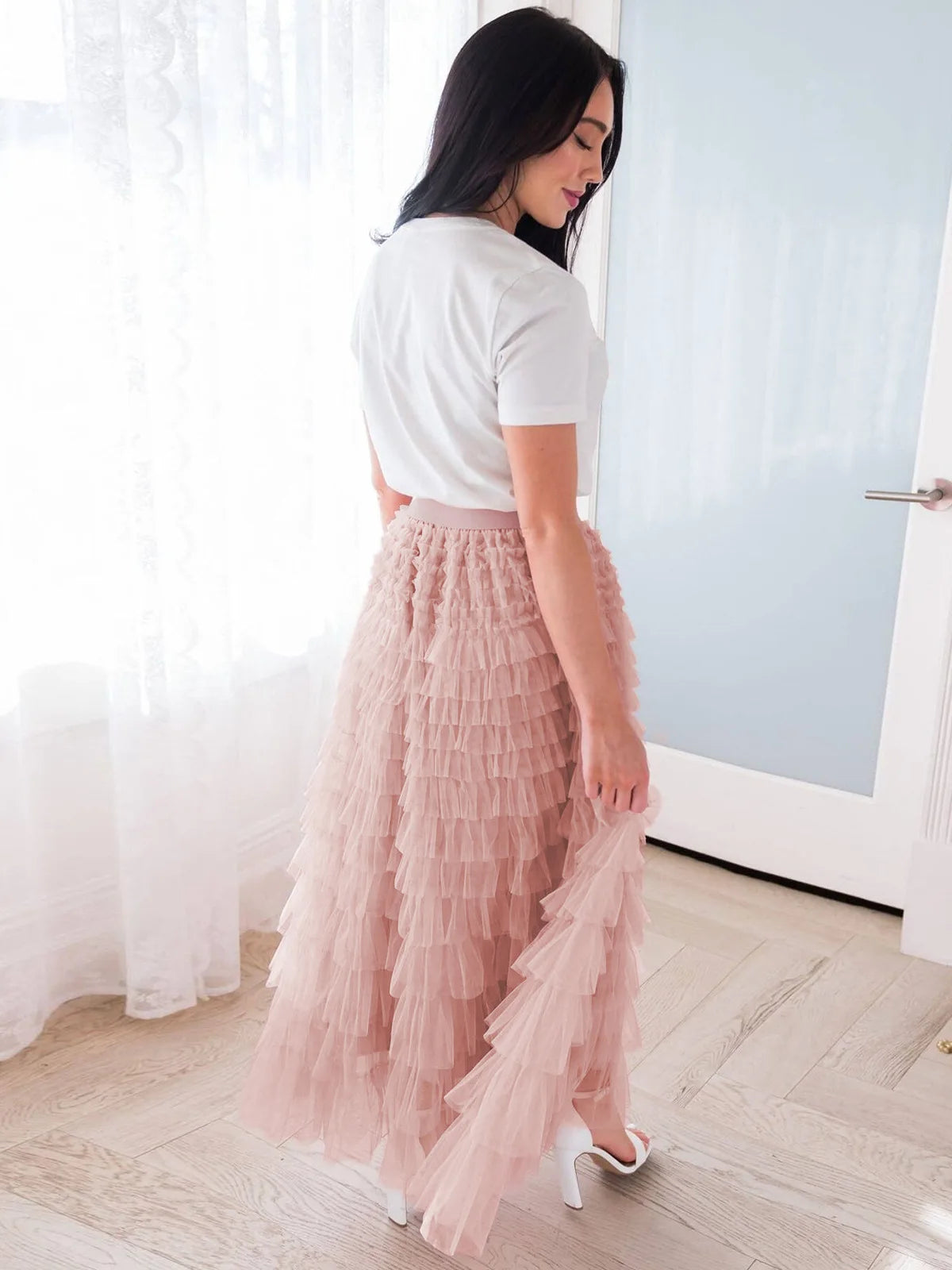The Boho Multilayer Tulle Maxi