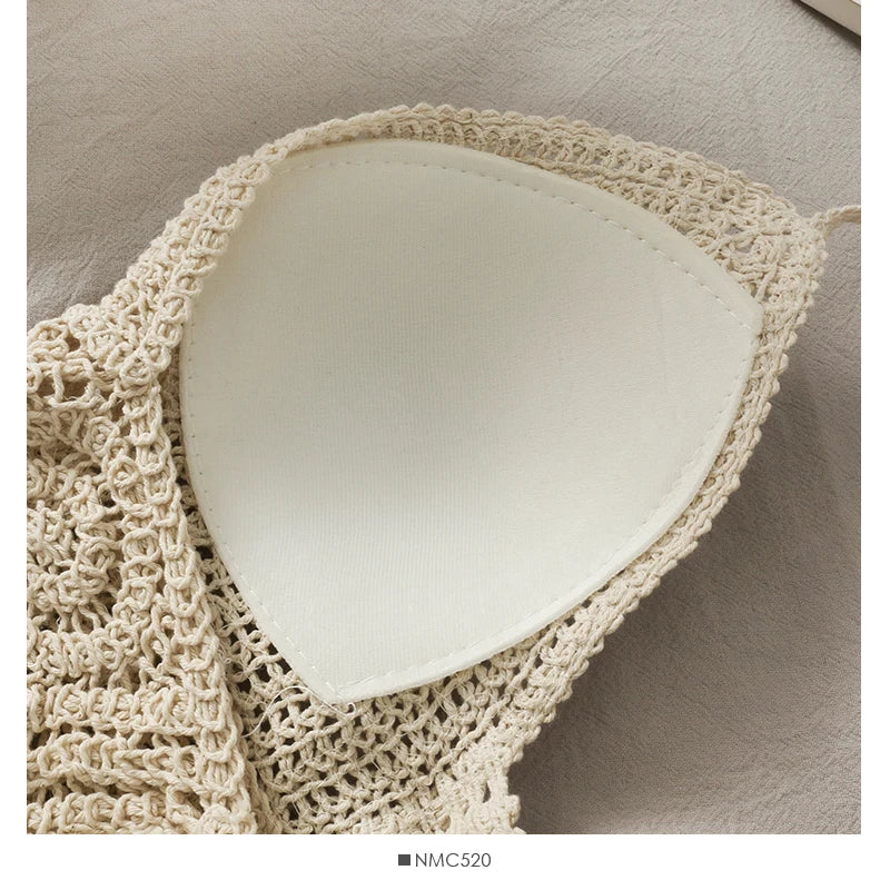 The Tassel Halter Crop Top