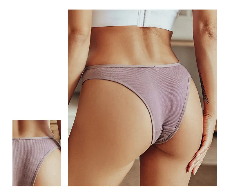 The 5-Pack Cotton Brazilian Brief Set