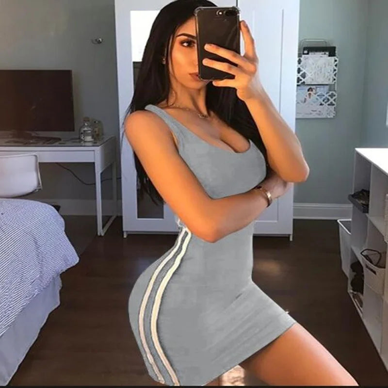 The Stretch Strap Dress