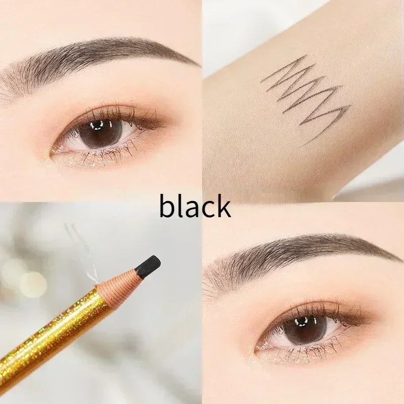 The 6-Color Waterproof Brow Pencil