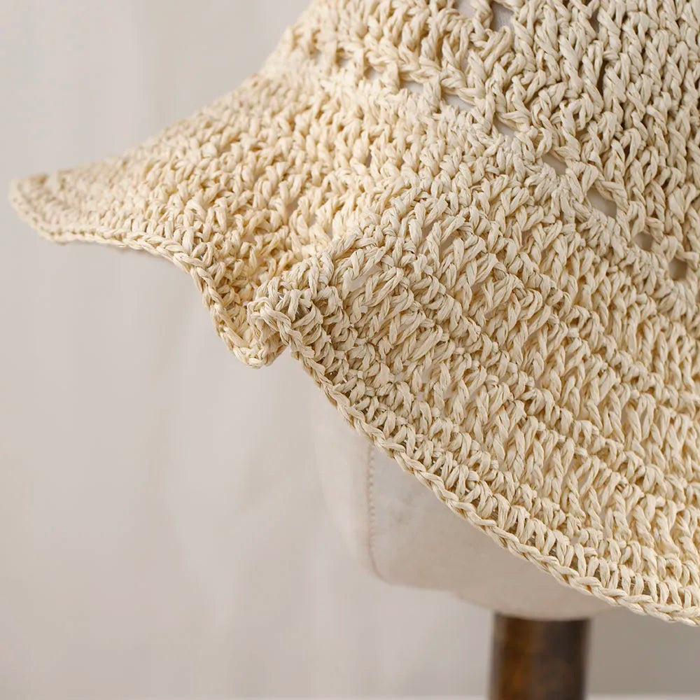 The Y2K Korean Handwoven Panama Hat