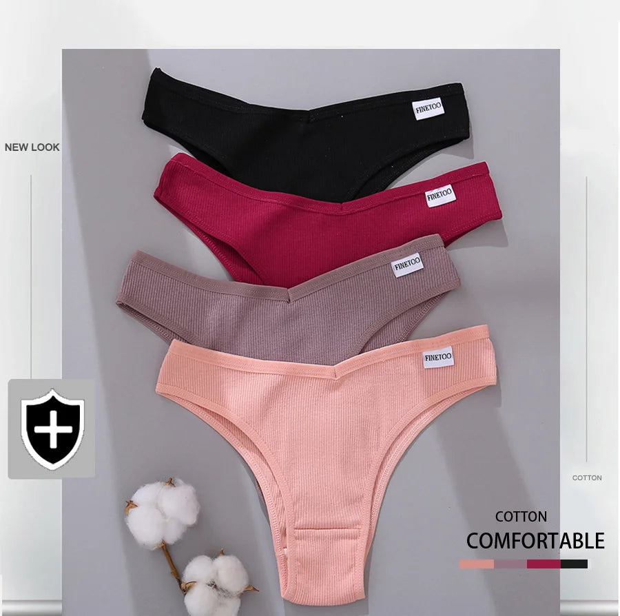 The 5-Pack Cotton Brazilian Brief Set