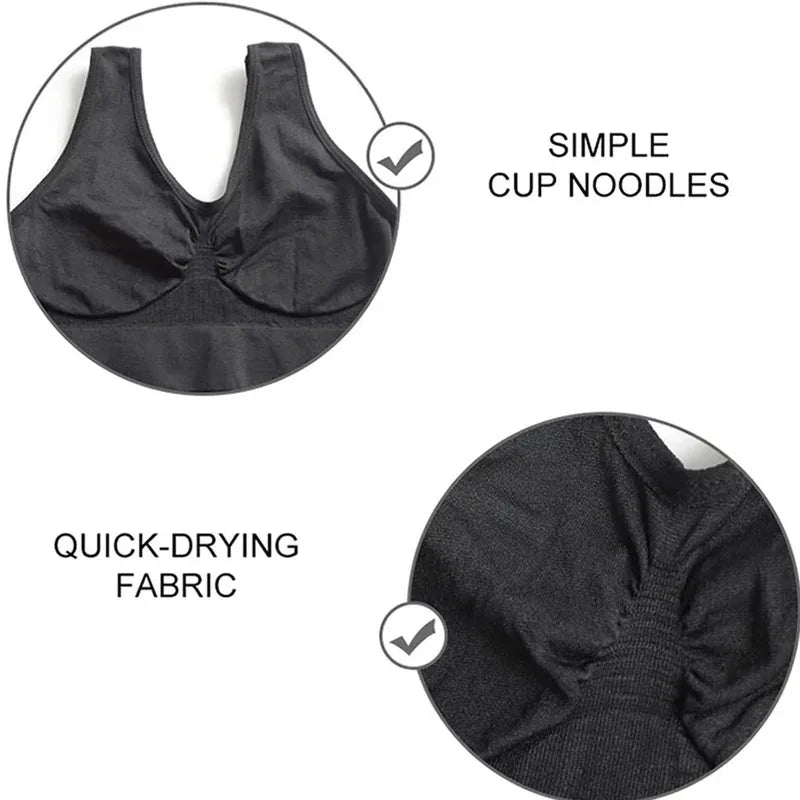 The Striped Seamless Sports Crop Bra
