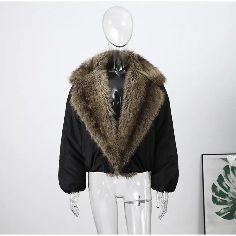The Belted Fur Hood Parka