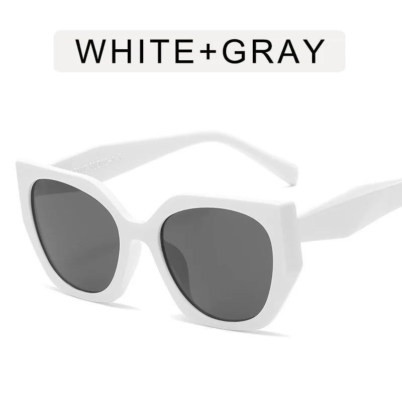 The Transparent Anti-Blue Light Polygon Glasses