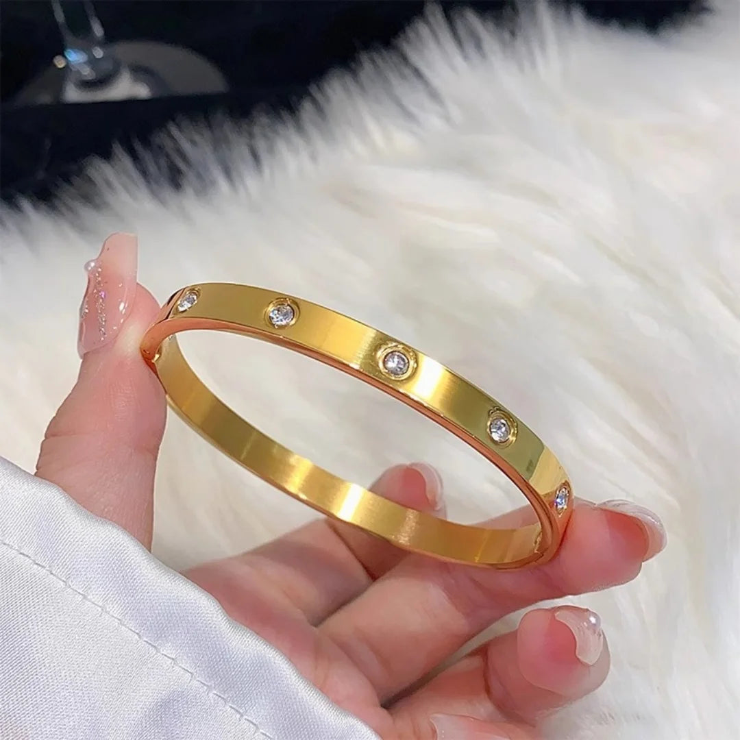 The Starry Sky Titanium Bangle