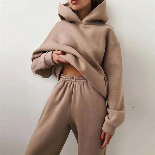 The Oversized Hoodie Set